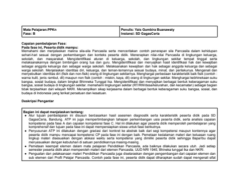 Fase B_Pendidikan Pancasila_Yais Gumbira Buanawaty_Final - Yais Gumbira Buanawaty