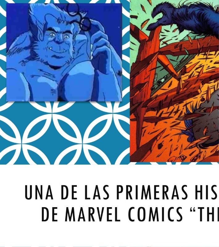 Una de las Primeras historietas de marvel comics “the best”