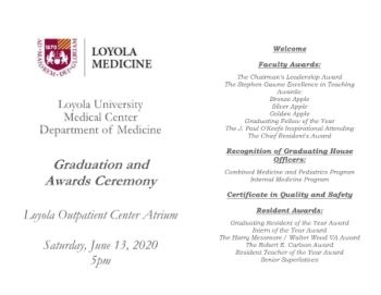 2020 Graduation Program