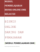 Modul pembelajaran smk