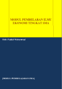 Modul Pembelajaran Ilmu Ekonomi SMA