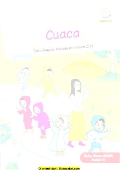 Buku Siswa Kelas 3 Tema 5 Revisi 2018 Cuaca