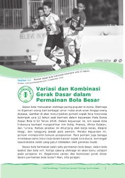 Aktif Berolahraga Kelas 6 Bab 1