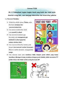 rangkuman PJOK