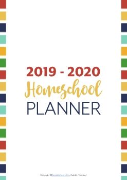 FREE Homeschool Planner 2019