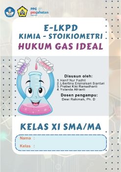 LEMBAR KERJA PESERTA DIDIK ELEKTRONIK (E-LKPD) - HUKUM GAS IDEAL