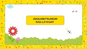 Materi IPA 4 D Kreatif NurhisNatulJanah