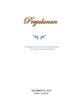 Perjalanan