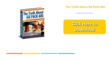 The Truth About Six Pack Abs PDF Book Mike Geary Download (Free Preview Available)