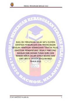 MANUAL PENGURUSAN SMKTP