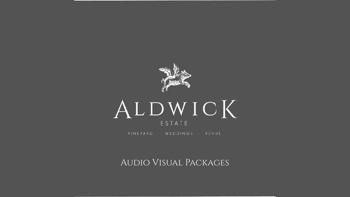 Aldwick Estate Audio Visual Packages