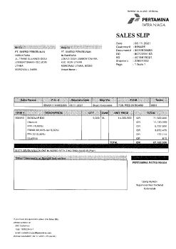 sales slip spn nov 2021