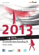 Auszug Medienbereich des Eventbranchenbuchs memo-media 2013