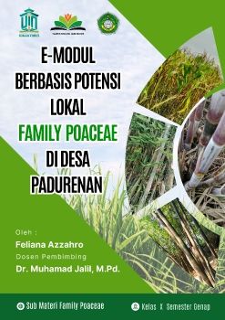 E-Modul Family Poaceae di Desa Padurenan 