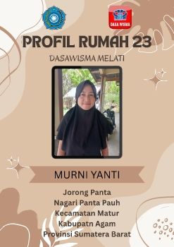 TP-PKK NAGARI PANTA PAUH_JORONG PANTA_DASAWISMA MELATI_RUMAH 23
