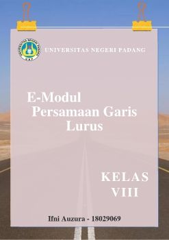E-Modul Persamaan Garis Lurus Kelas 8