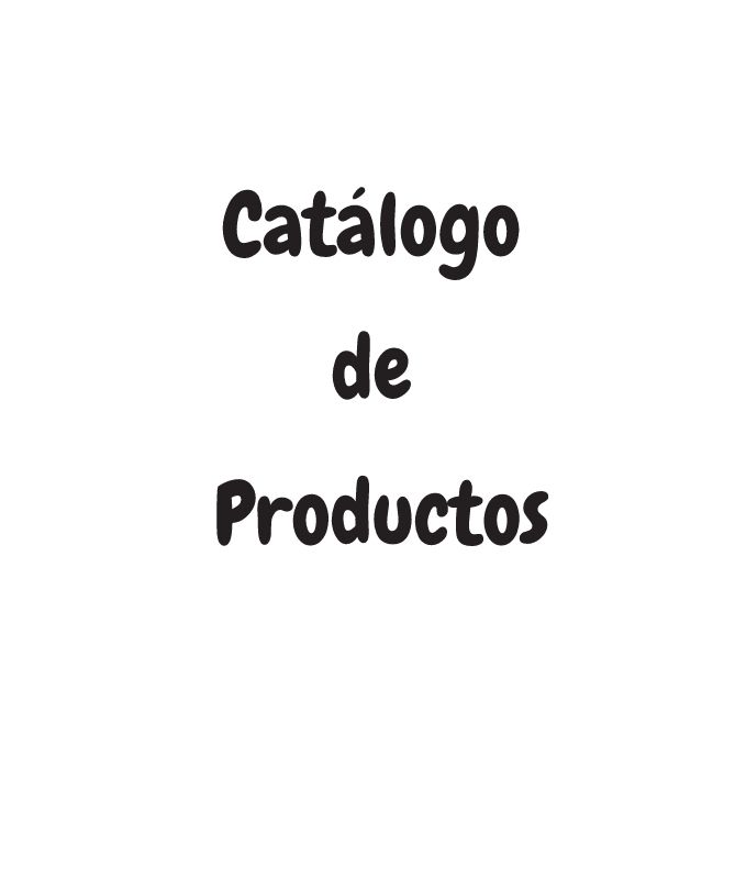 Catálogo de Productos Julio