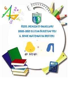 6. Sınıf Matematik Flipbook 2020-2021 1. Ünite _Neat