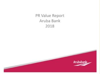 PR Value - Aruba Bank - JAN2018 - DEC2018