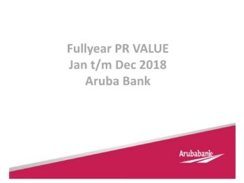 corecto - PR Value - Aruba Bank - JAN2018 - DEC2018