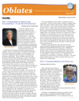 Oblates Newsletter January 2018