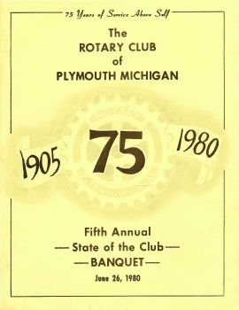 1980 Plymouth Rotary Annual Report