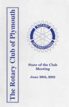 2002 Plymouth Rotary State of the Club