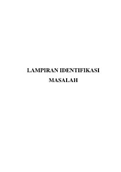 LAMPIRAN IDENTIFIKASI MASALAH