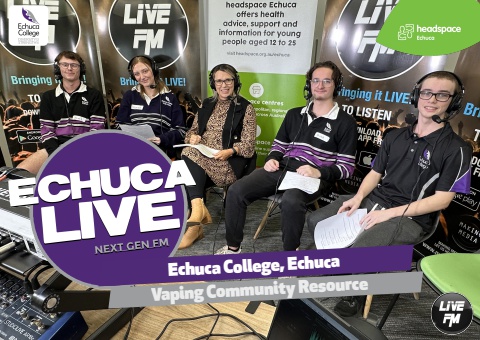 ECHUCA LIVE on LIVE FM produced by Echuca College