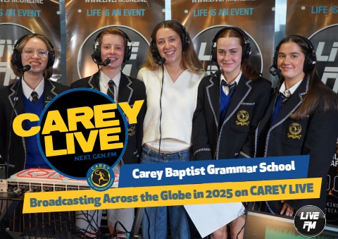 CAREY LIVE 2025 produced by Carey Baptist Grammar School