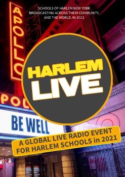 HARLEM LIVE Student Radio Broadcast Proposal - January 2023