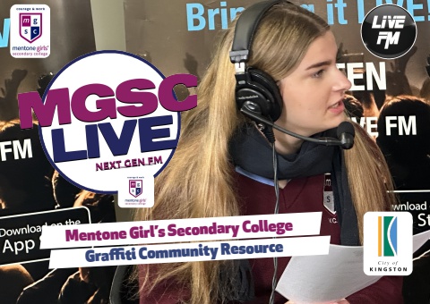 MGSC LIVE produced by Mentone Girls Secondary College - Graffiti Community Resource