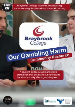 IPC HEALTH YLOTW OUR GAMBLING HARM COMMUNITY RESOURCE 2023  produced by BRAYBROOK COLLEGE 