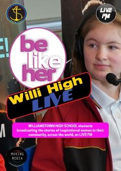 BE LIKE HER LIVE on WILLI HIGH LIVE produced by Williamstown High School