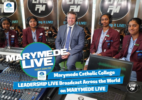 MARYMEDE LIVE on LIVE FM produced by Marymede Catholic College