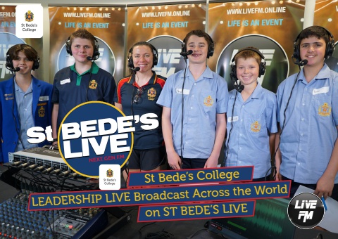 St Bede's LIVE on LIVE FM produced by St Bede's College Bentleigh East Draft v2