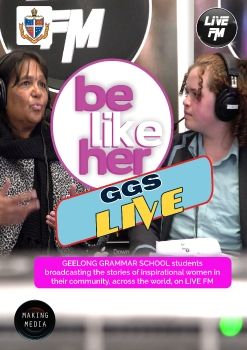 BE LIKE HER LIVE on GGS LIVE produced by GEELONG GRAMMAR SCHOOL 