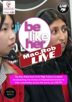 BE LIKE HER LIVE on MacROB LIVE 2023 produced by The Mac Robertson Girls' High School