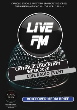 CEM RADIO ED WEEK 2020 LIVE FM Student Radio Broadcast Training - Voiceover brief