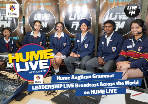 HUME LIVE on LIVE FM produced by Hume Anglican Grammar