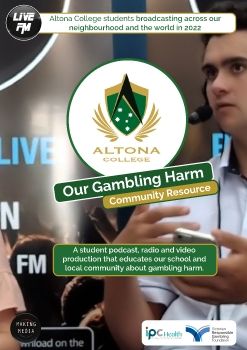 IPC HEALTH YLOTW OUR GAMBLING HARM COMMUNITY RESOURCE - Altona College Altona