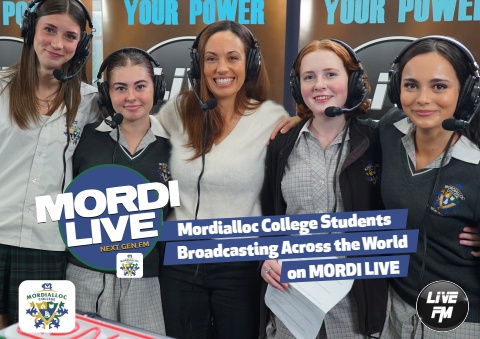 MORDI LIVE 2026 produced by Mordialloc College