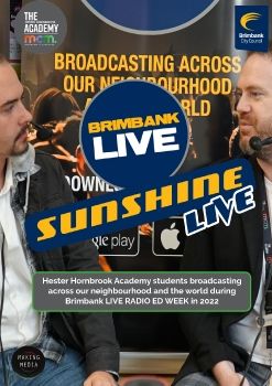 BRIMBANK LIVE RADIO ED WEEK 2022 - SUNSHINE LIVE produced by HESTER HORNBROOK ACADEMY