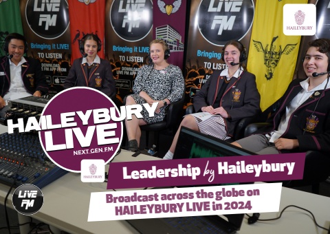 HAILEYBURY LIVE 2024 produced by the students of HAILEYBURY