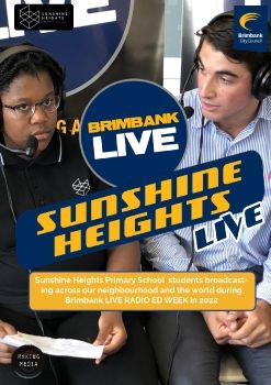 Brimbank LIVE RADIO ED WEEK - SUNSHINE HEIGHTS LIVE produced by SUNSHINE HEIGHTS PRIMARY SCHOOL