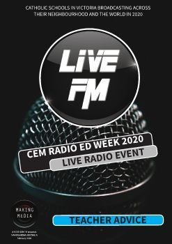 CEM RADIO ED WEEK - LIVE FM Student Broadcast Training - TEACHER ADVICE 