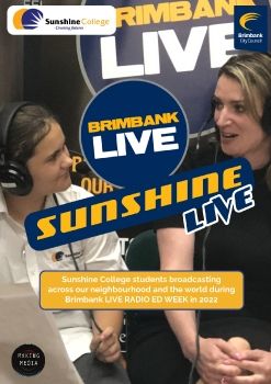 Brimbank LIVE RADIO ED WEEK - SUNSHINE LIVE produced by SUNSHINE COLLEGE