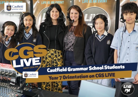 CGS LIVE 2025 produced by Caulfield Grammar School