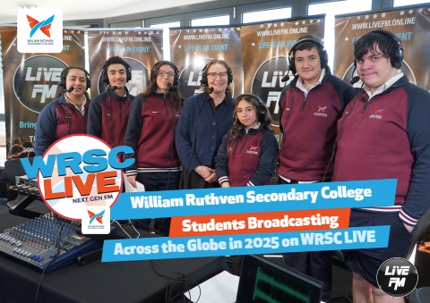 WRSC LIVE 2025 produced by William Ruthven Secondary College