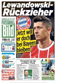 BilD Fussball-Zeitung (+10.07.2018)